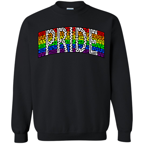 Pride Maze Pullover Sweatshirt